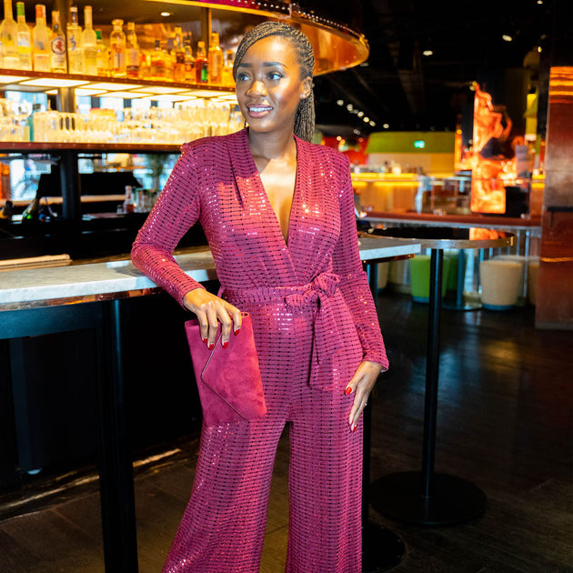 Tigerlily denim top jumpsuit