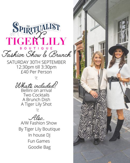 Aberdeen Spiritualist Brunch Tiger Lily Boutique