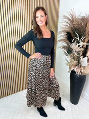 Chrissy Dress - Leopard