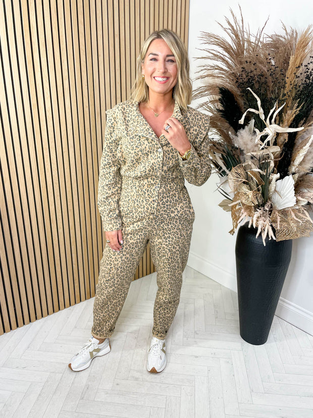 Amy Jumpsuit - Leopard