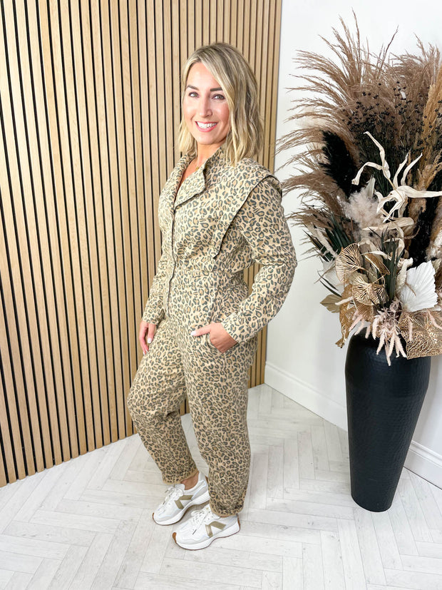 Amy Jumpsuit - Leopard
