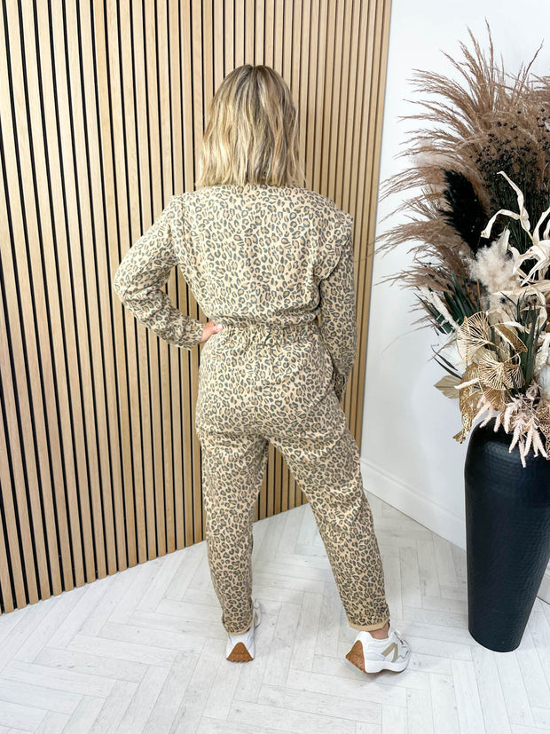 Amy Jumpsuit - Leopard
