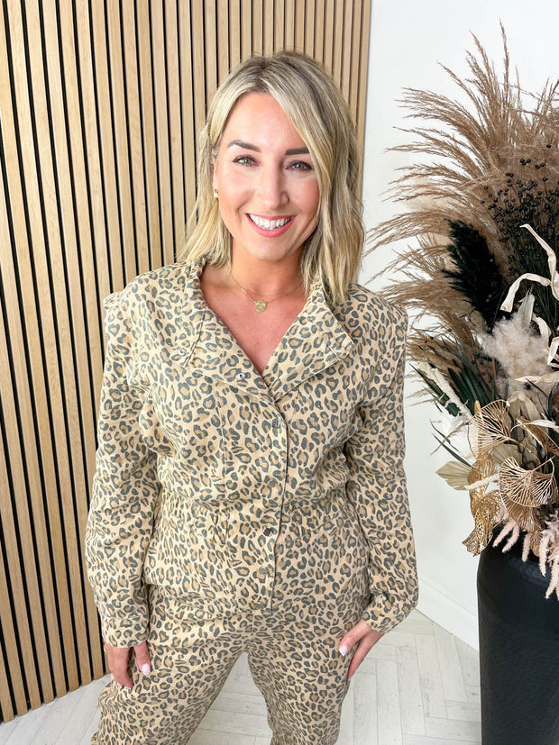 Amy Jumpsuit - Leopard