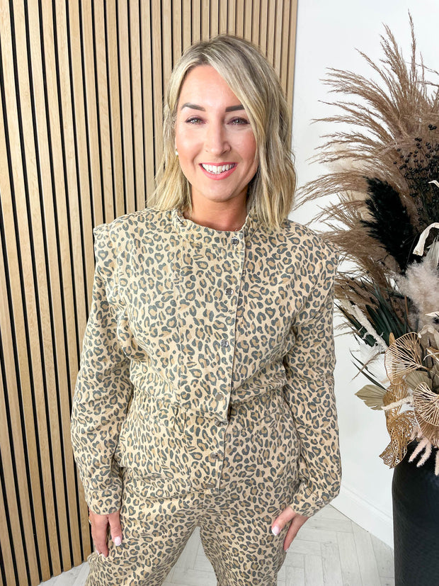Amy Jumpsuit - Leopard