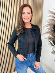 Daveney Denim Jacket - Black