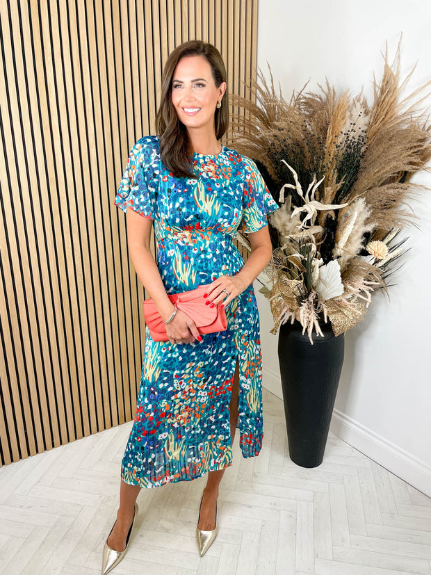 Melany Dress - Abstract Print