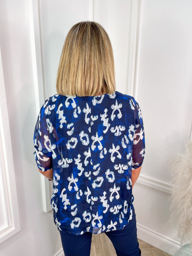 Naomi Leopard Top - 6 Colours