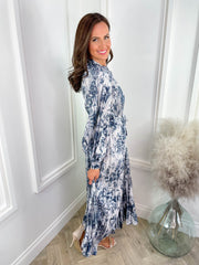 Mabel Dress - Navy Floral