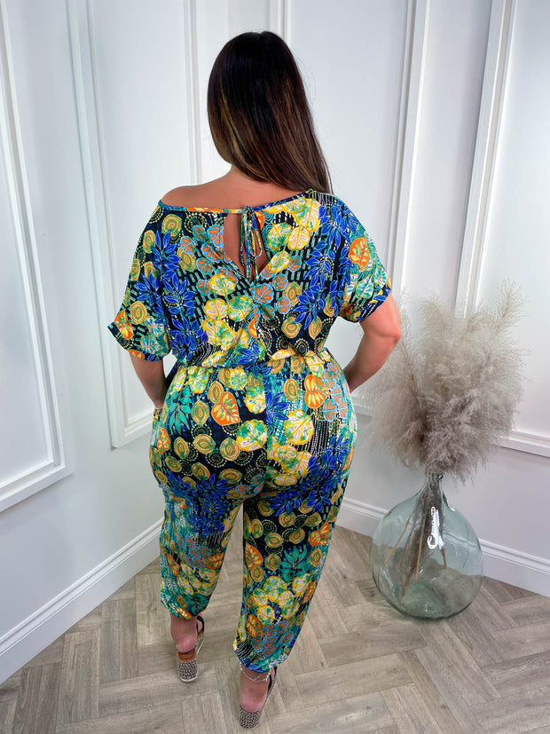 Curve Silvia Jumpsuit - Tropical