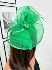 Petunia Fascinator - Green
