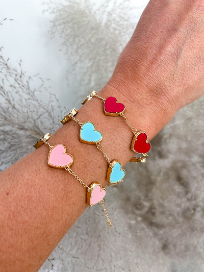 Heart to Heart Bracelet - 3 Colours