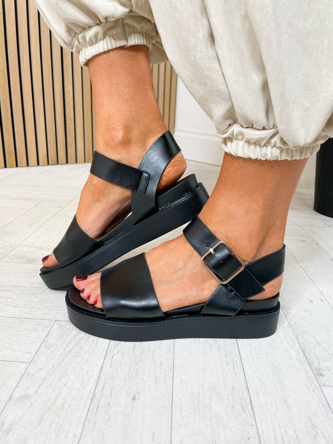 Mia Sandals 2 Colours Tiger Lily Boutique