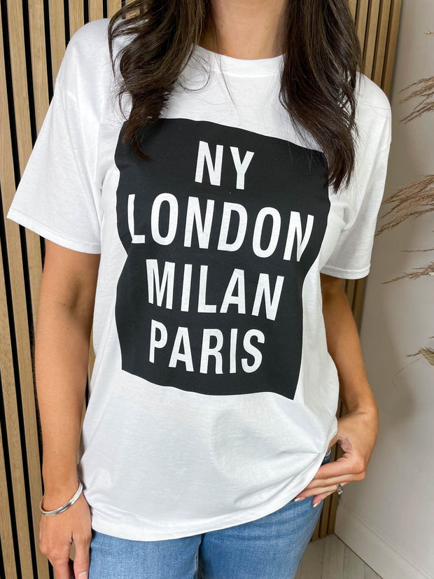 Love in NYC T-shirt - 2 Colours