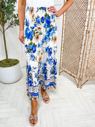 Poppy Floral Skirt - 2 Colours