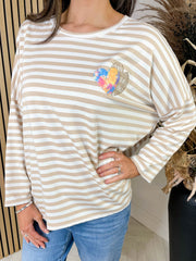 Double Love Striped Top - 4 Colours