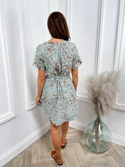 Ramone Dress - Eggshell Blue