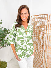 Fern Blouse - Botanical