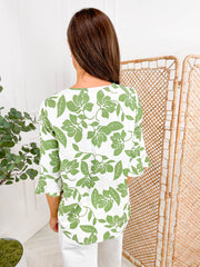 Fern Blouse - Botanical