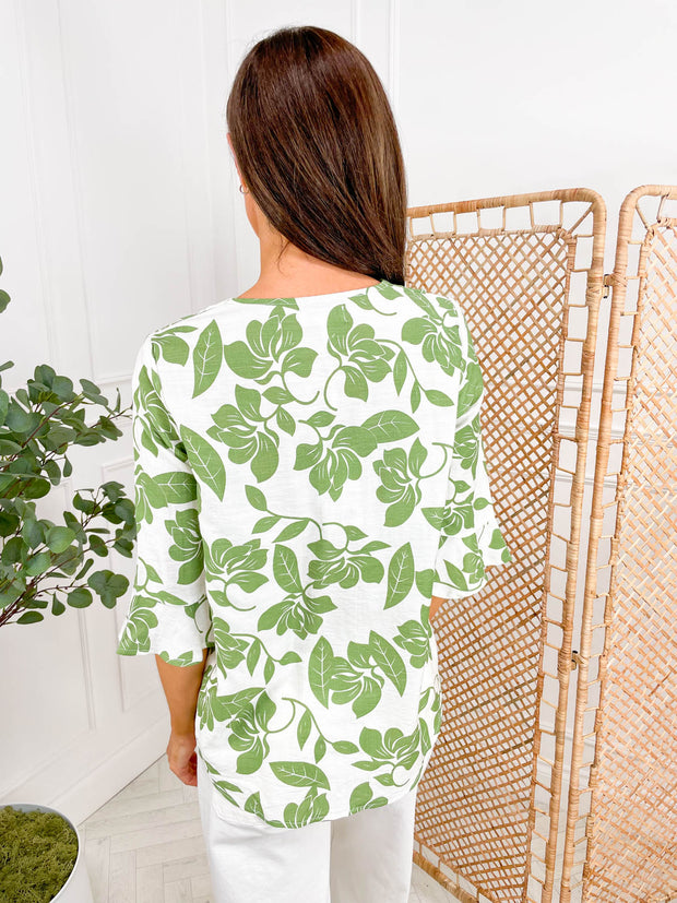 Fern Blouse - Botanical