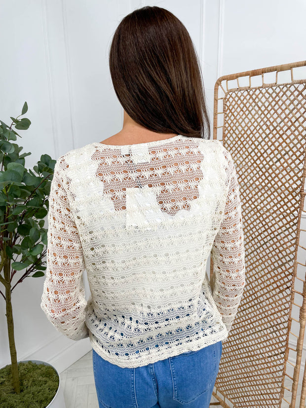 Susan Crochet Top