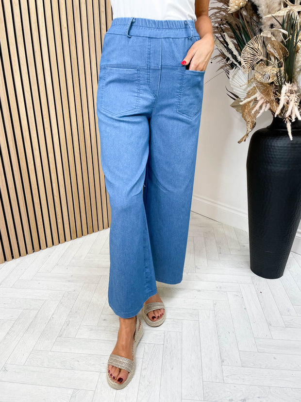 Pocket Denim Magic Pant - 2 Colours