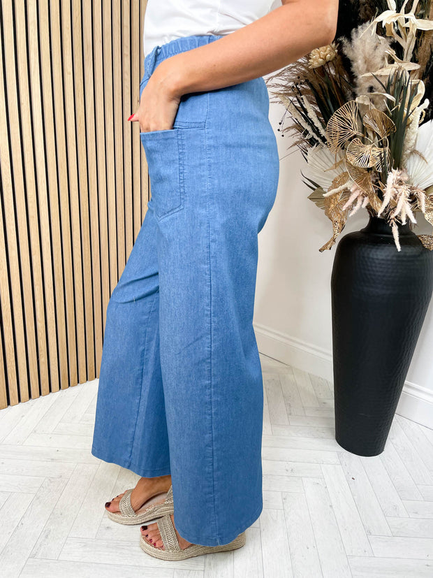 Pocket Denim Magic Pant - 2 Colours