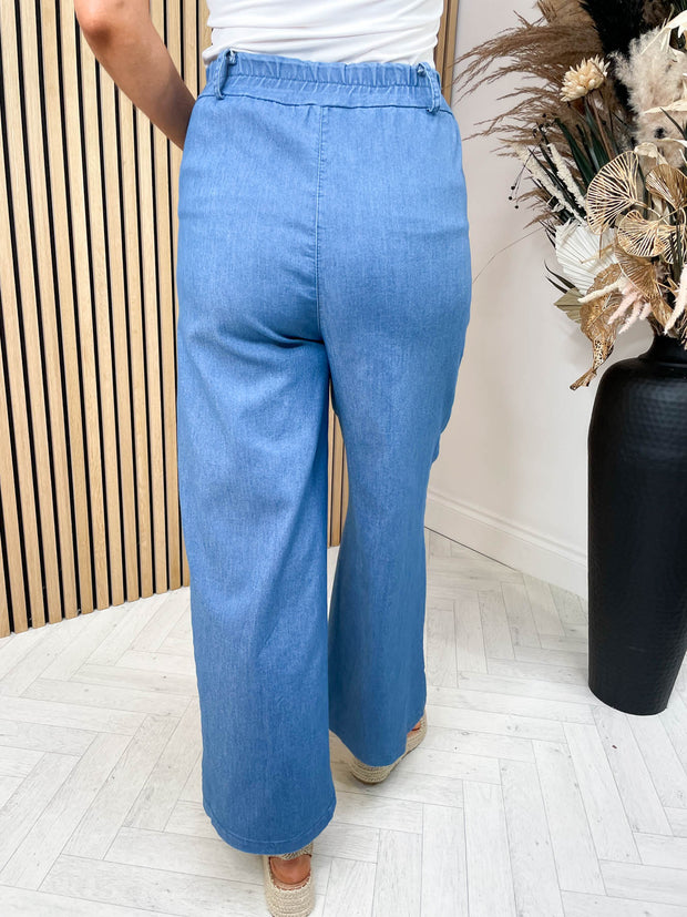 Pocket Denim Magic Pant - 2 Colours