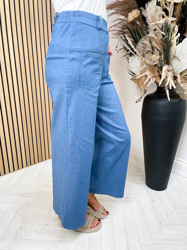 Pocket Denim Magic Pant - 2 Colours