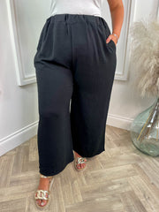 Curve Shirley Wide Leg Trousers - 3 Colours
