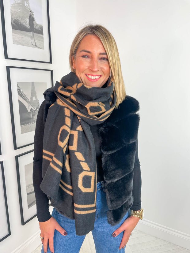 Geometric Scarf - 2 Colours