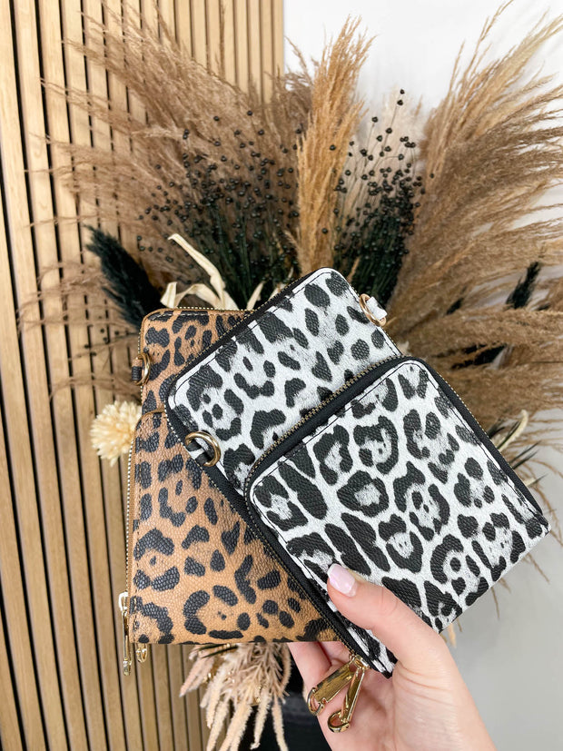 Cheetah Phone Purse - 2 Colours