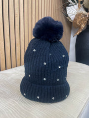 Paige Bobble Hat - 3 Colours