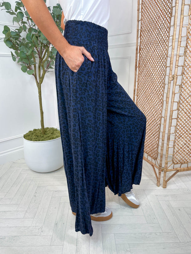 Leopard Palazzo Pant - 6 Colours