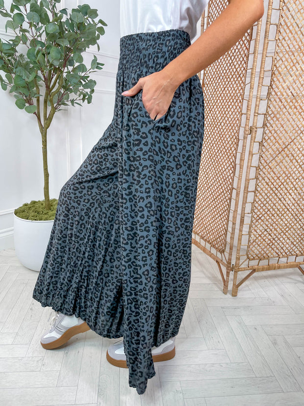 Leopard Palazzo Pant - 6 Colours