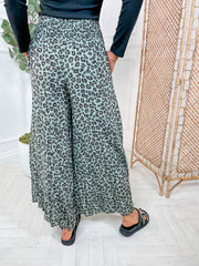 Leopard Palazzo Pant - 6 Colours