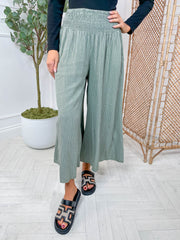 Pin Stripe Palazzo Pant - 3 Colours