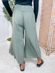 Pin Stripe Palazzo Pant - 3 Colours