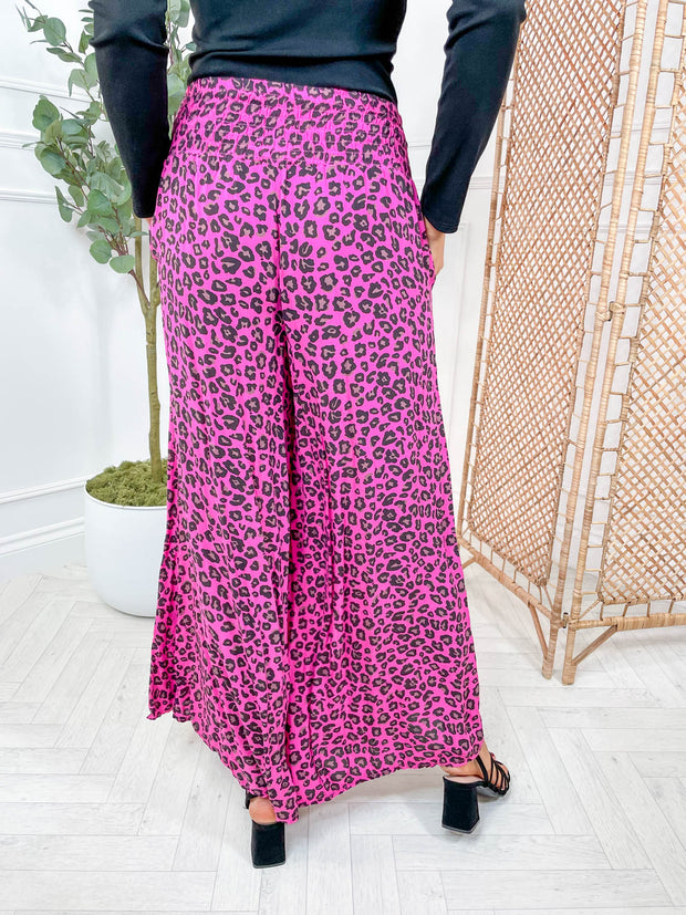 Leopard Palazzo Pant - 6 Colours