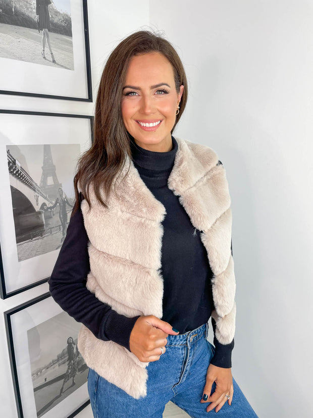 Cosette Cropped Gilet - 4 Colours