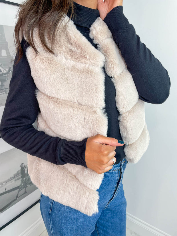 Cosette Cropped Gilet - 4 Colours