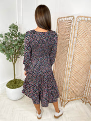 Lizzy Dress - Rainbow Cheetah