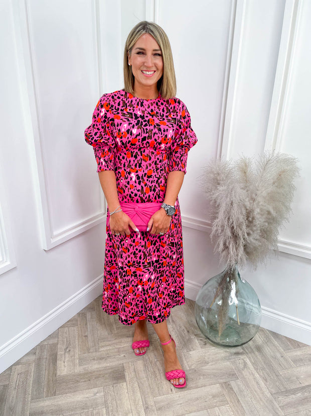 Maja Dress - Animal Print