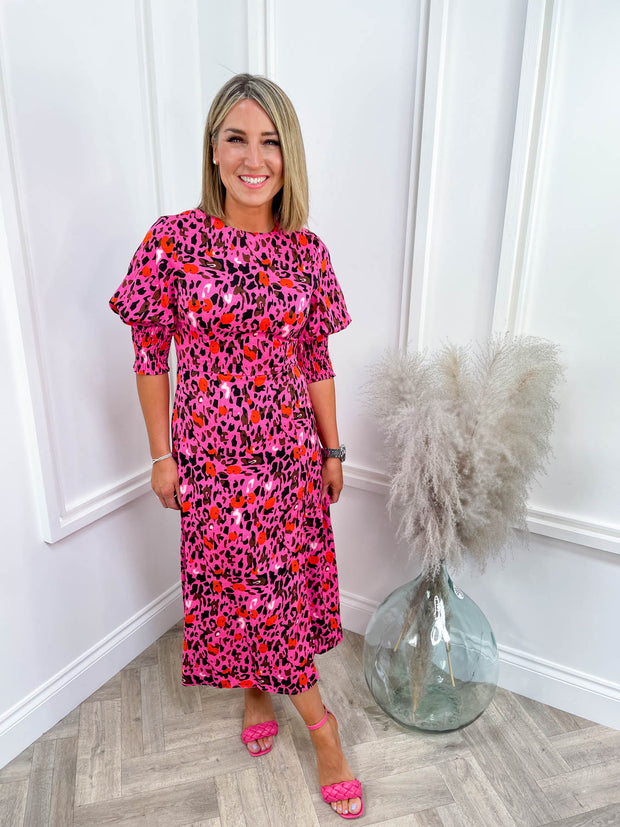 Maja Dress - Animal Print