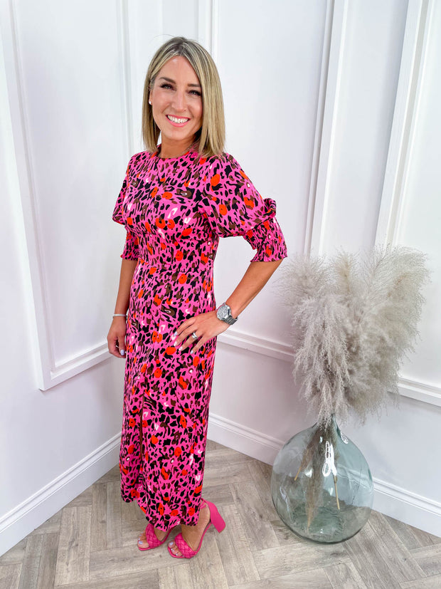 Maja Dress - Animal Print