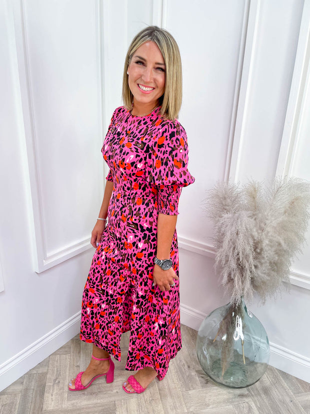 Maja Dress - Animal Print