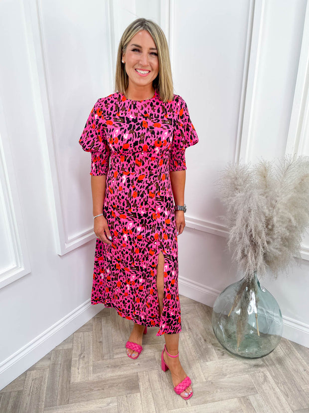 Maja Dress - Animal Print