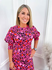 Maja Dress - Animal Print