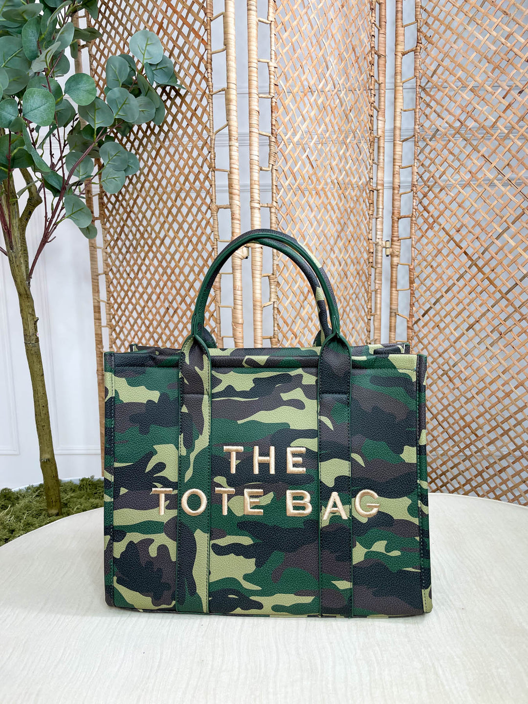 Tora Tote Bag - Camo – Tiger Lily Boutique