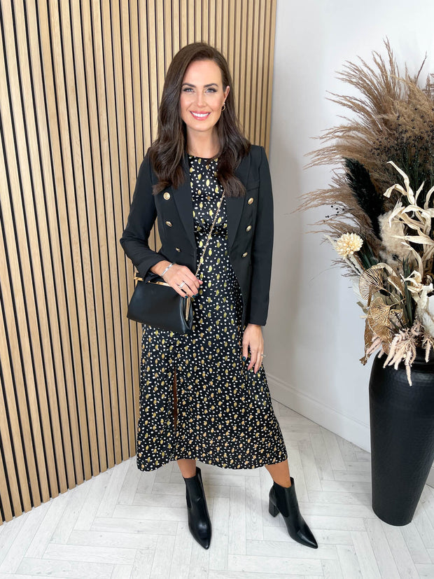 Melany Dress Gold Foil - 2 Colours
