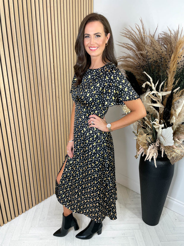 Melany Dress Gold Foil - 2 Colours